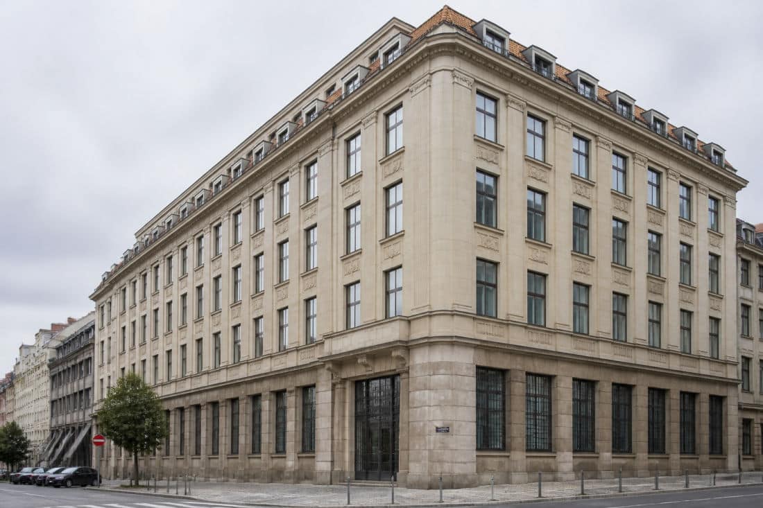 Public authority office building in a European city